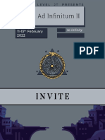 Ad Infinitum Invite