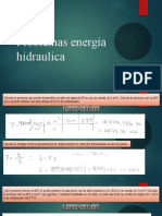 Problemas Energía Hidraulica