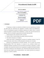 Procedimento Institucional - Gestao de Epi - 14 06 2016