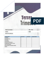 Examen Tercer Trimestre (Junio)