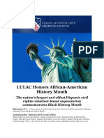 LULAC Honors African-American History Month