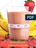 15 Receitas de Shakes Funcionais