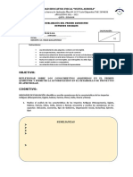 Evaluación Del Primer Quimestre Estudios Sociales Octavo