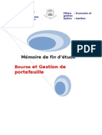 Bourse Et Gestion de Portefeuille