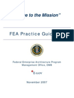 FEA Practice Guidance Nov 2007