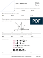 Grade 7, IMO Demo Test: Two Consecutive Months