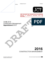 Construction Management Appointment 2016 Edition