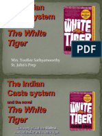 The Indian Caste System and The Novel The White Tiger