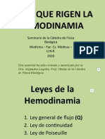 Leyes Que Rigen La HEMODINAMIA (Física)