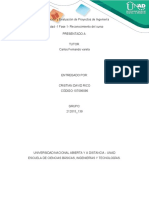 Formulación y Evaluación de Proyectos de Ingeniería