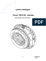 Spare Parts Cataloge Focal FN72-20 Retarder OC443057a