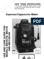 Cappuccino Maker