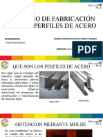 Proceso de Fabricación de Perfiles de Acero