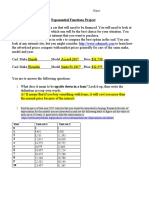 Exponential Functions Project