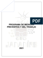 Programa de Medicina Preventiva y Del Trabajo