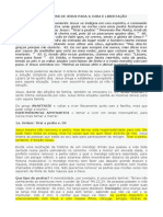 3 Ordens de Jesus para A Cura e Libertação