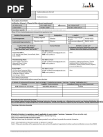 Application Form: (E.g. ISO 14001:2015, ISO 45001:2018 ISO 21001:2018, Etc.)