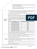 Increasing Income Time Period Monthly Income Payable On 10 of Each Month