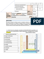 Ejercicio de Reflexion Ee FF 10mo