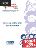 Sintese Projetos Estruturantes