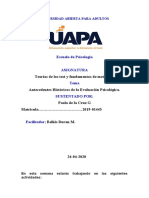 Tarea 1 Teoria de Los Test y Fundamentos de Medicion