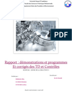 Rapport Démonstrations Et Programmes