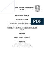 Práctica 1. Velocidad de Evaporación