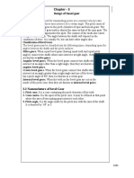 Chapter - 3: Design of Bevel Gear