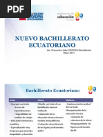 Nuevo Bachillerato Ecuatoriano