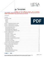 Data Strategy Template