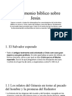 2 El Testimonio Bíblico Sobre Jesús.