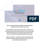 Make Money With OnlyFans Mastery