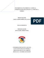 El Coaching Como Medio de Ayuda Personal y Aporte Al Cumplimiento de Los Objetivos Organizacionales y La Visión de La Empresa Autor Fabián Alberto Bríñez Villanueva