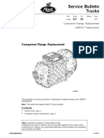 Service Bulletin Trucks: Companion Flange, Replacement