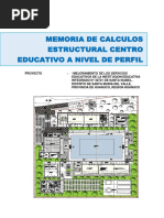 Memoria de Calculo Estructuras