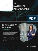 Webinar - Gestión de Ecosistema Digital para Emprendedores - Claudia Cieza