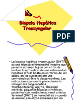 Biopsia Hepática Transyugular