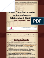 O Vídeo Como Instrumento de Aprendizagem Colaborativa A Distancia