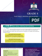 Grade 8: Place Value, Ordering and Rounding