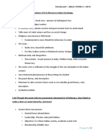 Mainstorming Socio Mock Paper 2 - Test 10 Key