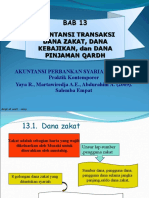 Bab 13 - Akuntansi Transaksi Dana Zakat, Dana Kebajikan Dan Pinjaman Qardh