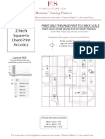 2 Inch: Square To Check Print Accuracy