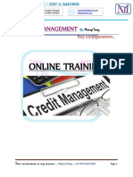 Credit Management - Part One