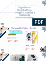 Aula 1 - Algarismos Significativos, Notação Científica e Arredondamento