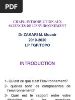 Chap Sciences de L'environnement