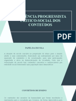 Pedagogia Crítico-Social Dos Conteúdos