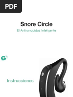 Instrucciones Snore Circle