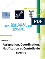 Module 2 - 1 - Assignation, Coordination, Notification, Automatisation de La Gestion Du Spectre, Controle - Copie - Copie