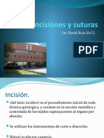 Incisiones y Suturas