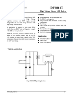 High Voltage Linear LED Driver Description Features: Is A High Current Precision